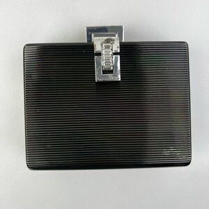 Rodo Italy Vintage Metallic Designer Evening Shoulder Hand Bag clutch